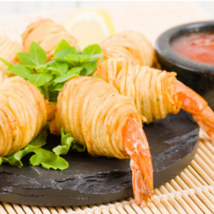Ebi-Kartoffelnest
